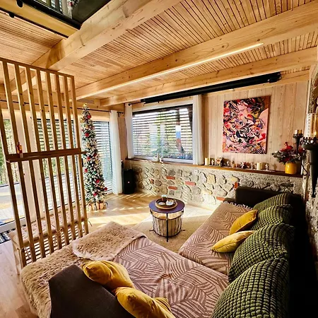 Romantic Cabin With Hot/cold Tub And Finnish Sauna Prázdninový dům Sentvid Pri Sticni