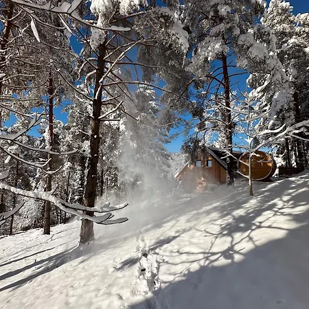 Romantic Cabin With Hot/cold Tub And Finnish Sauna Sentvid Pri Sticni