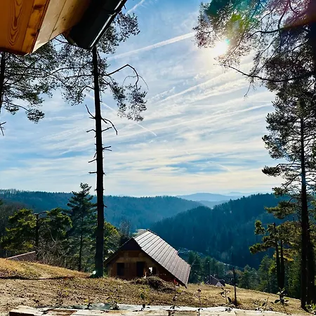Romantic Cabin With Hot/cold Tub And Finnish Sauna Nyaraló Sentvid Pri Sticni